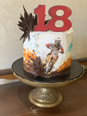 Motocross Cake (20cm)