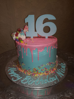 Sweet  “Sweet 16” Cake (15/20cm)