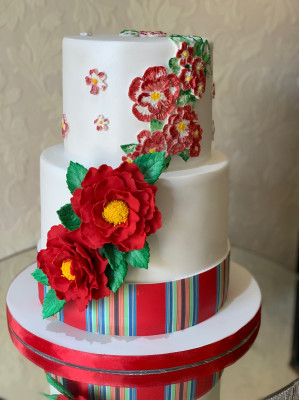 Traditional inspired Venda Cake